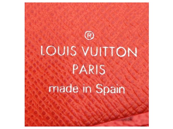 Organizer Louis Vuitton Men's Monogram Card Case Orange Khaki - view 5