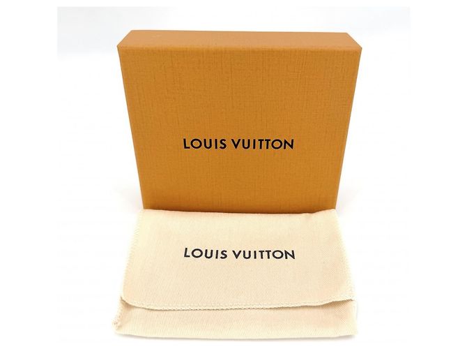 Organizer Louis Vuitton Men's Monogram Card Case Orange Khaki - view 7
