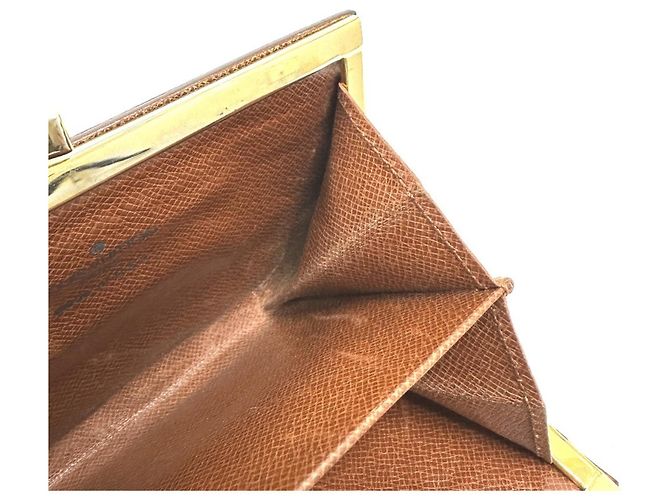 Louis Vuitton T61922 Compact Wallet Braun Monogramm - Ansicht 11