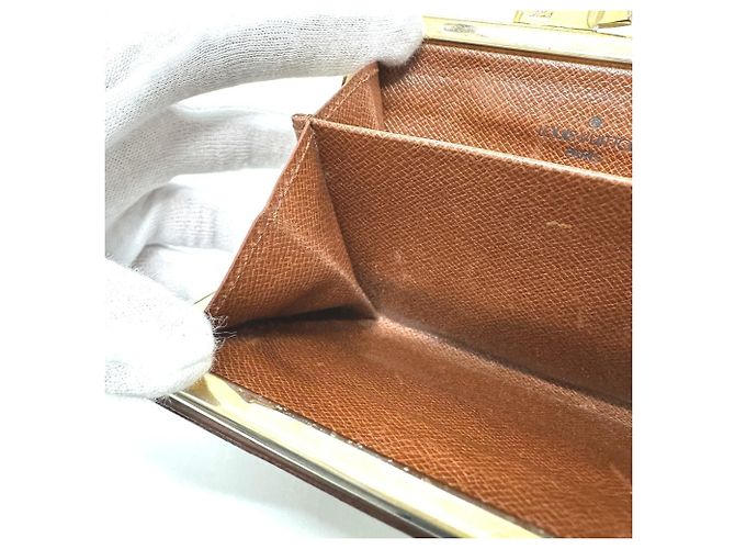 Louis Vuitton T61922 Compact Wallet Braun Monogramm - Ansicht 13
