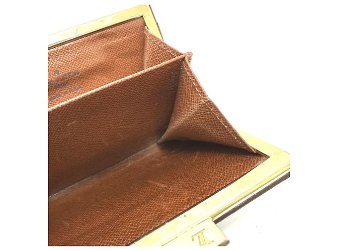 Louis Vuitton T61922 Compact Wallet Braun Monogramm - Ansicht 14