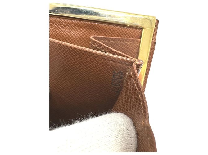 Louis Vuitton T61922 Compact Wallet Braun Monogramm - Ansicht 15