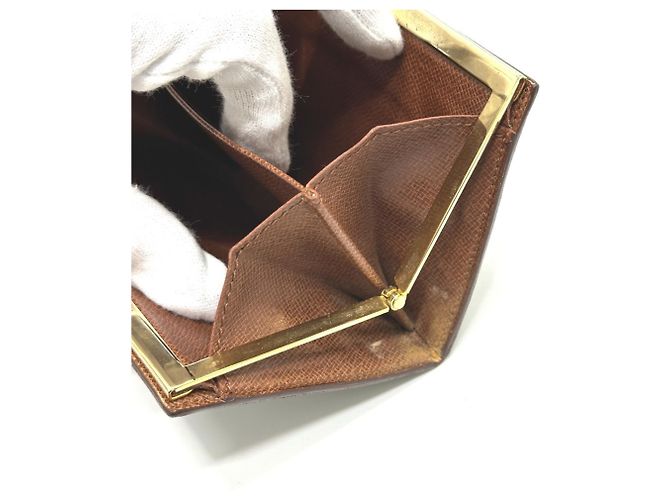 Louis Vuitton T61922 Compact Wallet Braun Monogramm - Ansicht 17