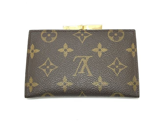 Louis Vuitton T61922 Compact Wallet Braun Monogramm - Ansicht 2