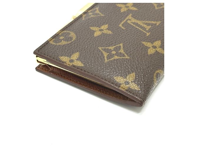 Louis Vuitton T61922 Compact Wallet Braun Monogramm - Ansicht 3