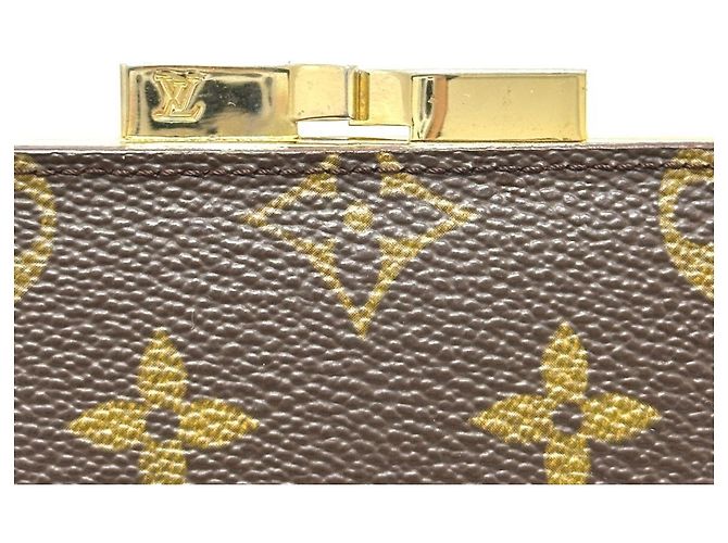Louis Vuitton T61922 Compact Wallet Braun Monogramm - Ansicht 7