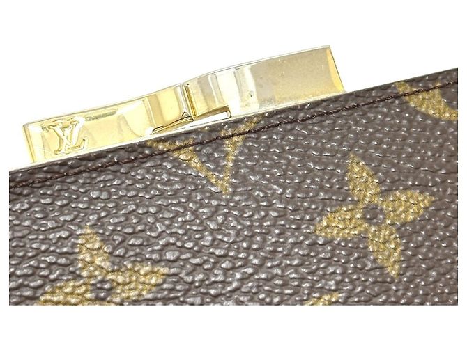 Louis Vuitton T61922 Compact Wallet Braun Monogramm - Ansicht 8