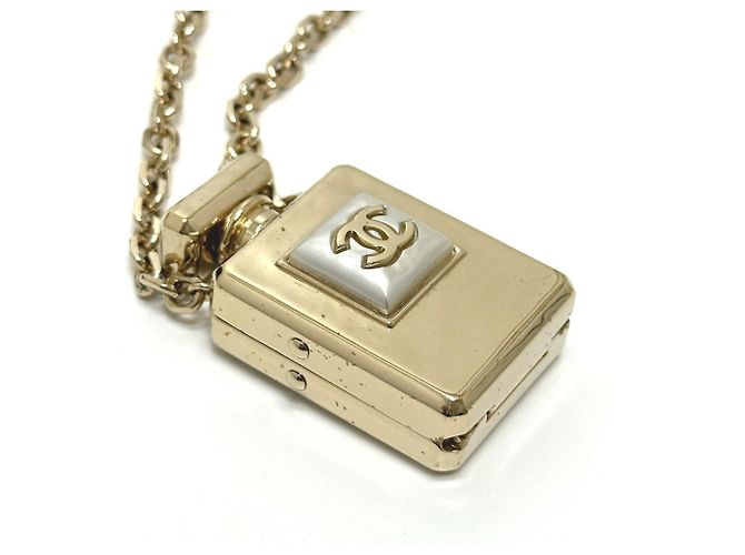 Collana con pendente Coco Mark Chanel B22S D'oro - vista 4