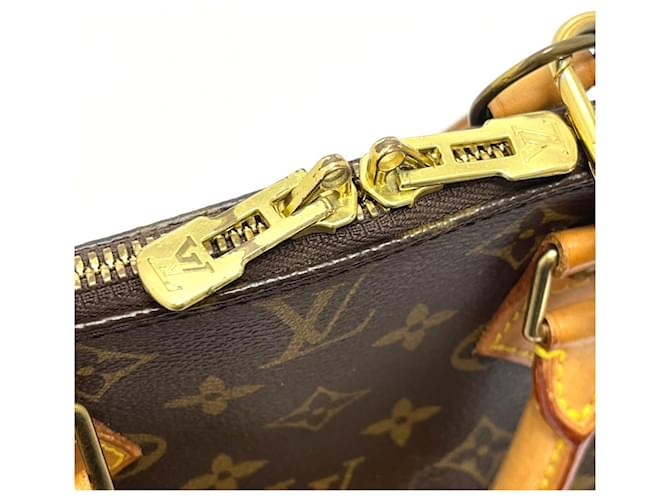 Borsa Louis Vuitton Alma Marrone Monogramma - vista 15