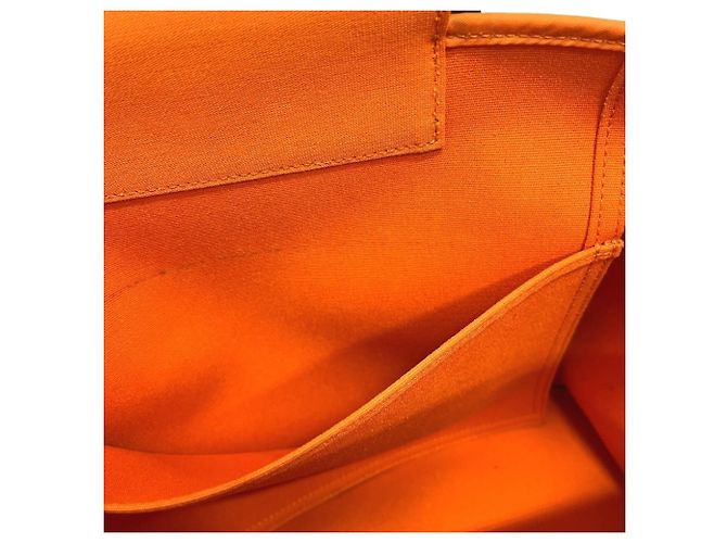 Hermès HERMES Cabas PM 2-Way Handbag Tote Arancione - vista 15