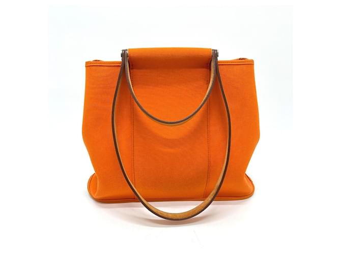 Hermès HERMES Cabas PM 2-Way Handbag Tote Arancione - vista 3