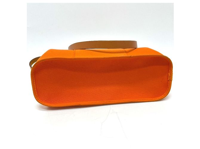 Hermès HERMES Cabas PM 2-Way Handbag Tote Arancione - vista 5