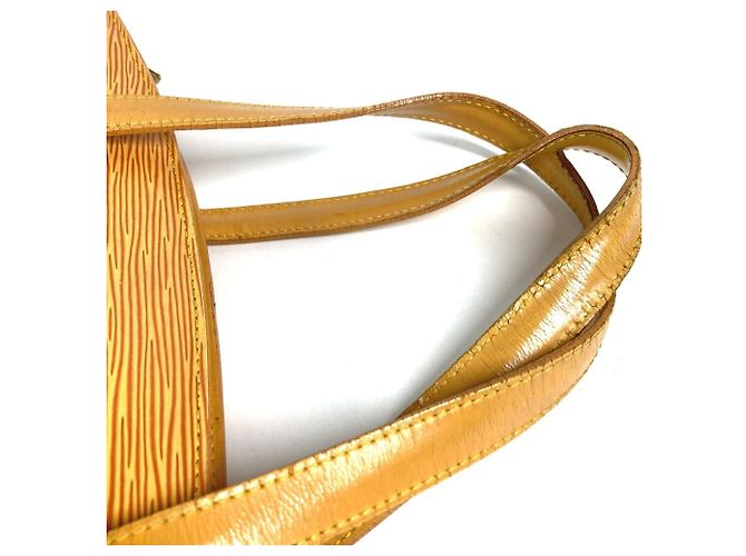 Borsa Tote Louis Vuitton Epi Saint Jacques Giallo - vista 5