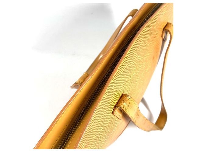 Borsa Tote Louis Vuitton Epi Saint Jacques Giallo - vista 8