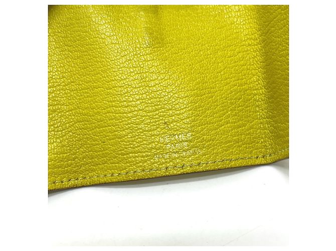 Hermès HERMES Bearn 4-Schlüssel Etui Gelb - Ansicht 10