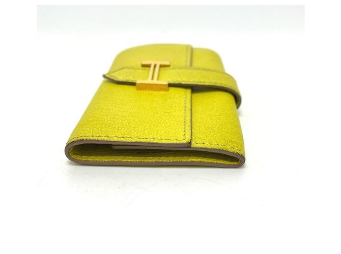 Hermès HERMES Bearn 4-Schlüssel Etui Gelb - Ansicht 3