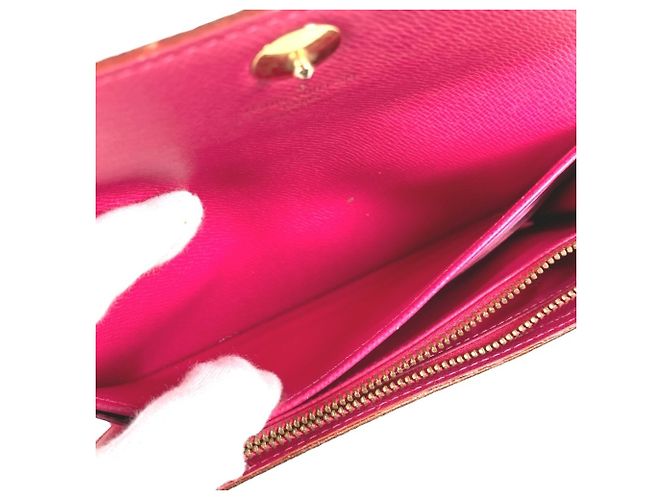 Sarah Portafoglio lungo con patta Louis Vuitton Monogram Multicolor Nero Multicolore - vista 14