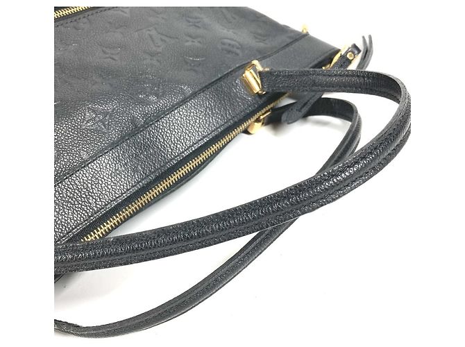 Borsa Tote Louis Vuitton Monogram Empreinte Bastille MM Nero - vista 15