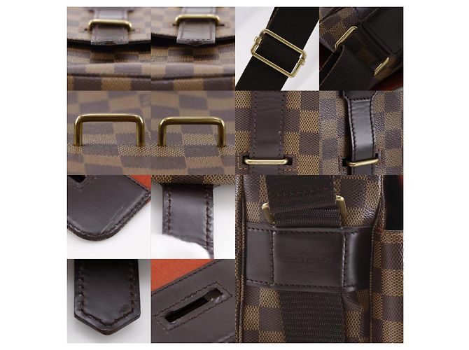 Louis Vuitton Broadway Damier Marrone - vista 4