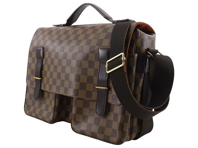 Louis Vuitton Broadway Damier Marrone - vista 7