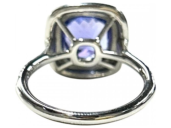Anillo Sole de platino Tiffany & Co. con tanzanita - vista 3
