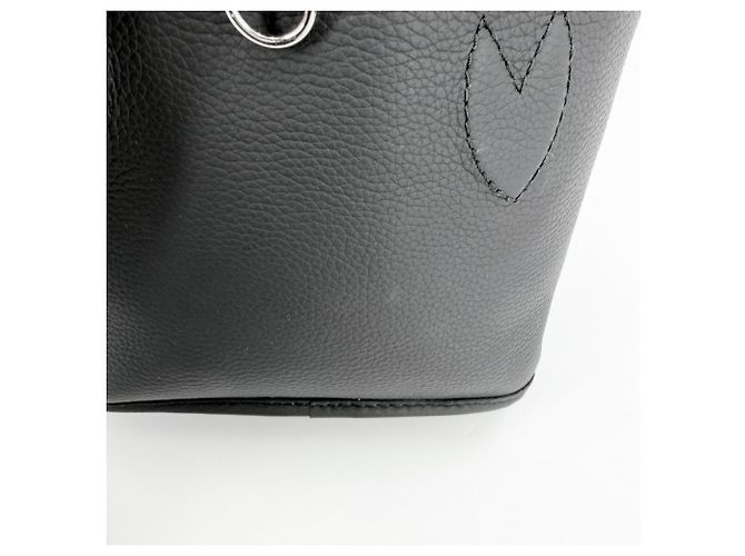 Louis Vuitton Damen Handtasche Monogram Eclipse Neverfull Inside Out BB Schwarz - Ansicht 9