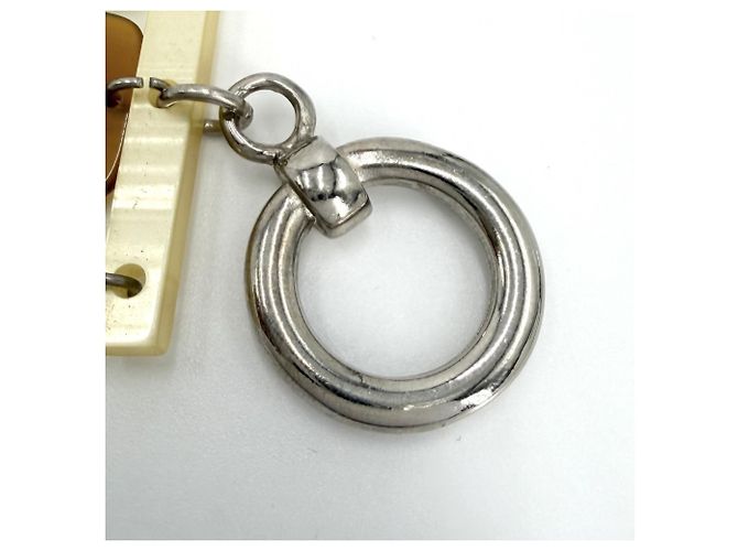 Bracciale Charm Bottega Veneta Marrone Beige - vista 4