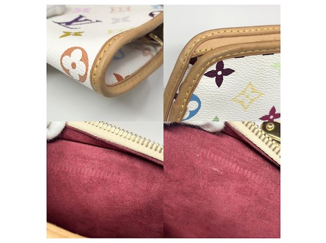 Louis Vuitton Monogram Multicolore Shirley Shoulder Bag White - view 8
