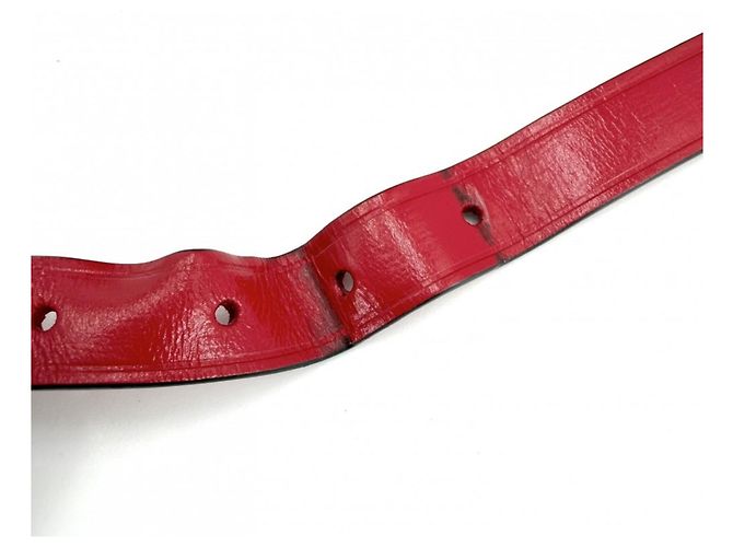 Bolsa de couro vermelha feminina Louis Vuitton Vermelho - vista 11