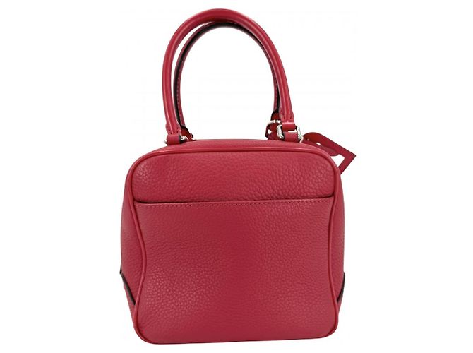 Bolsa de couro vermelha feminina Louis Vuitton Vermelho - vista 2
