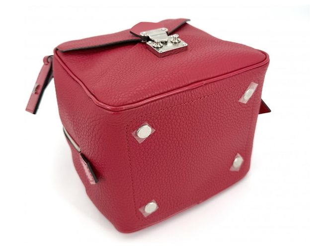 Bolsa de couro vermelha feminina Louis Vuitton Vermelho - vista 3