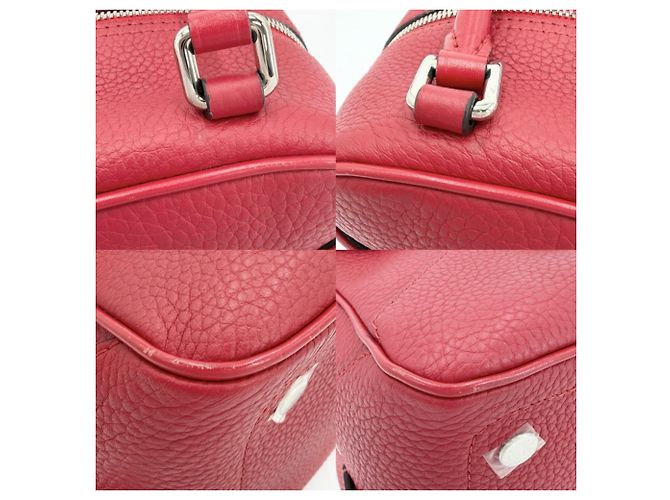 Bolsa de couro vermelha feminina Louis Vuitton Vermelho - vista 6