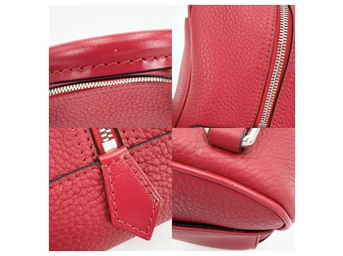 Bolsa de couro vermelha feminina Louis Vuitton Vermelho - vista 7