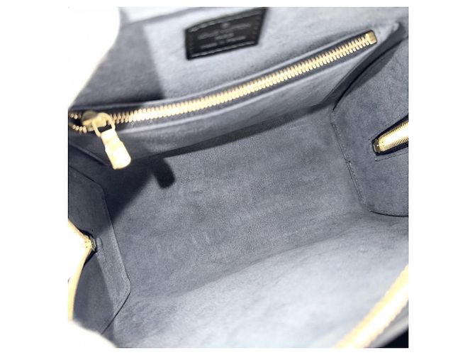 Borsa a mano in pelle Epi Louis Vuitton Nero - vista 4