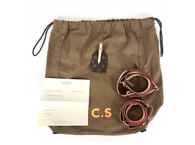 Borsa a tracolla e messenger Cindy Sherman da donna Louis Vuitton Marrone - vista 11