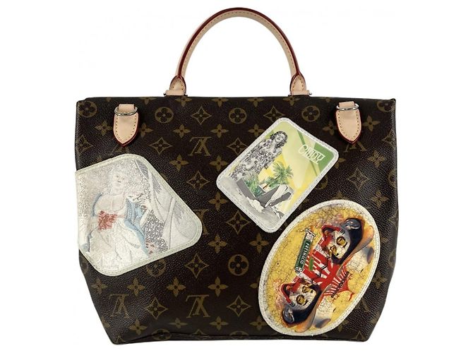 Borsa a tracolla e messenger Cindy Sherman da donna Louis Vuitton Marrone - vista 2