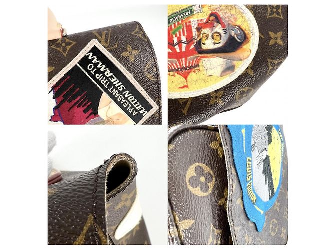 Borsa a tracolla e messenger Cindy Sherman da donna Louis Vuitton Marrone - vista 6
