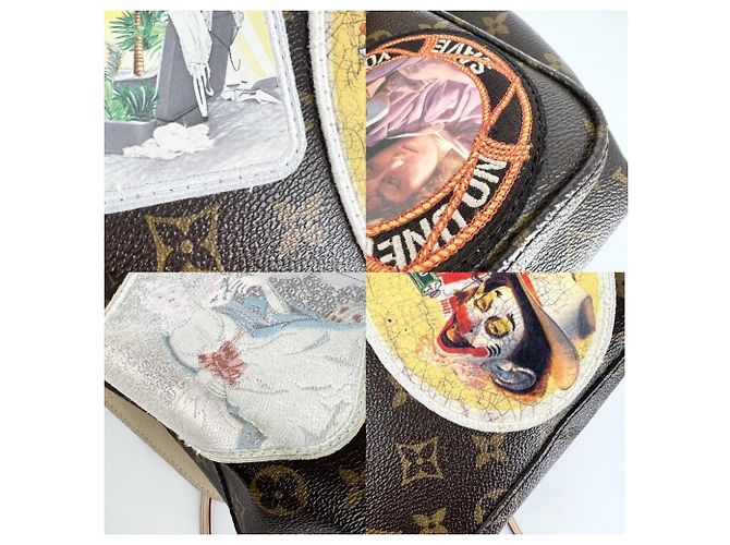Borsa a tracolla e messenger Cindy Sherman da donna Louis Vuitton Marrone - vista 7