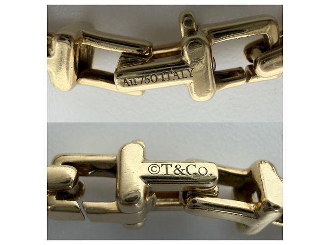 Bracciale con charm in oro giallo 18K di Tiffany & Co. - vista 3