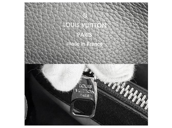 Borsa a mano Bella Monogram Mahina da donna Louis Vuitton Nero - vista 6