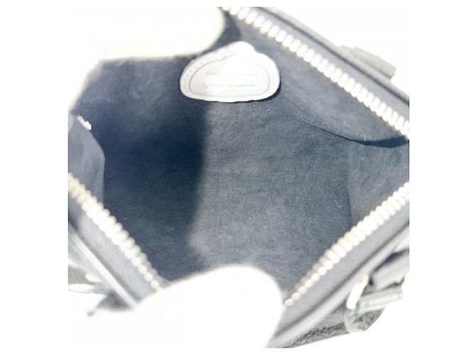 Borsa a mano mini Nano Speedy Yayoi Kusama da donna Louis Vuitton Nero Bianco - vista 4