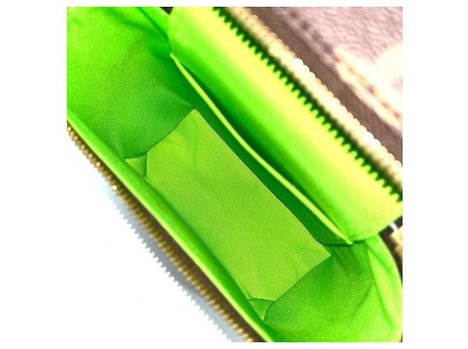 Borsa Vertical Box Trunk da uomo Louis Vuitton Marrone Verde - vista 4
