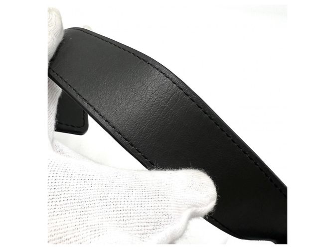 Marsupio da uomo Louis Vuitton in pelle nera Nero - vista 12