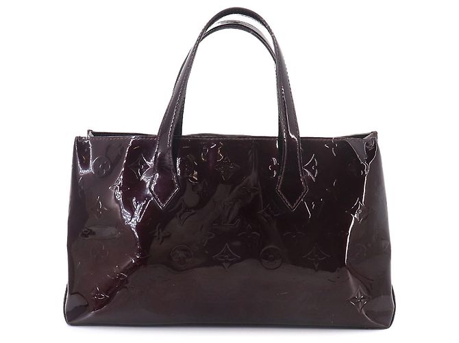 Borsa Louis Vuitton Wilshire PM in Amarante Bordò - vista 2