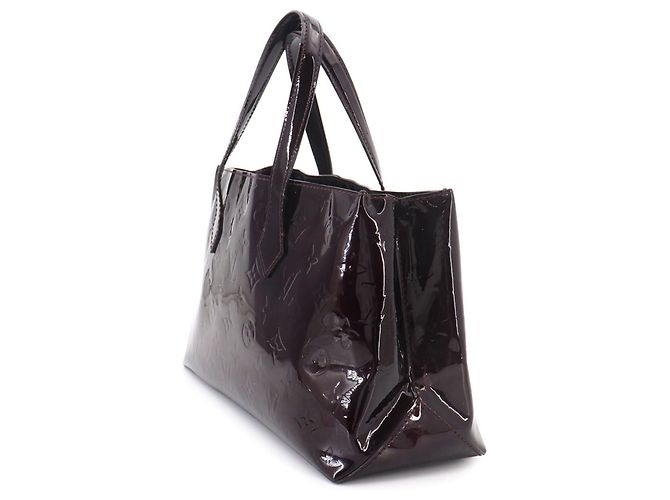 Borsa Louis Vuitton Wilshire PM in Amarante Bordò - vista 3
