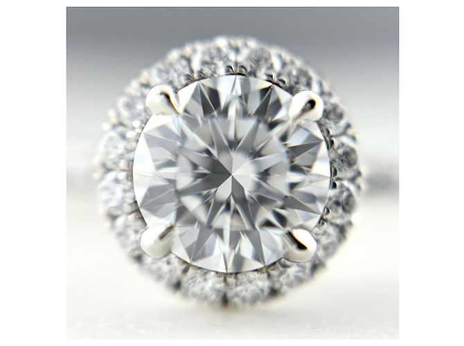 Harry Winston Mikropavé Diamantring mit Rundschliff - Ansicht 2