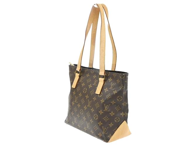 Louis Vuitton Cabas Mezzo Monogram Canvas Marrone - vista 3