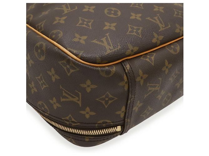 Bolso para zapatos Louis Vuitton Monogram Excursion Castaño - vista 3