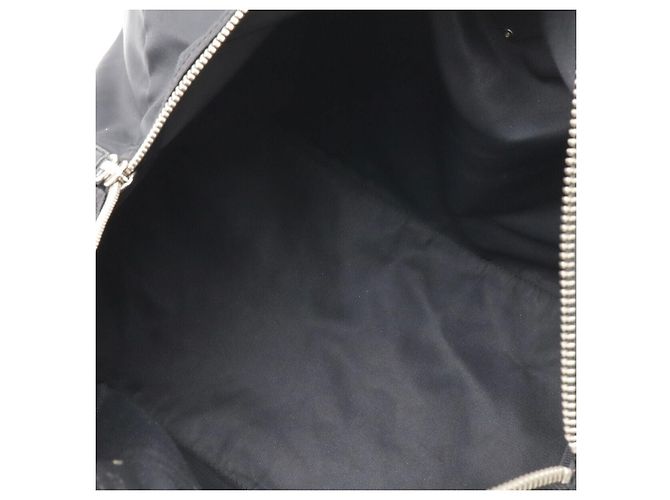 Tote Mini bolso Boston con logotipo Triangle Prada Negro - vista 8