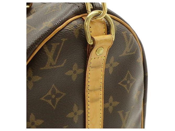 Borsa Louis Vuitton Monogram Speedy Bandouliere 30 Marrone - vista 9